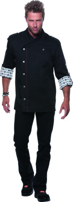 Karlowsky - Kochjacke ROCK CHEF® (schwarz)