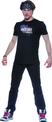 Karlowsky - Herren T-Shirt ROCK CHEF® RSL (schwarz)
