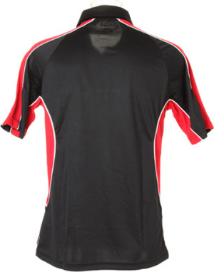 Active Polo Shirt Black Red besticken und bedrucken lassen GameGear Poloshirts StickX Textilveredelung