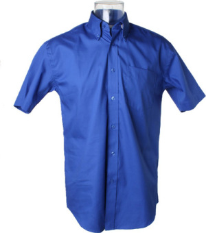 Kustom Kit - Men´s Corporate Oxford Shirt Shortsleeve (Royal)
