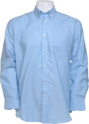 Kustom Kit - Workwear Oxford Shirt Longsleeve (Light Blue)