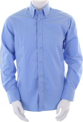 Kustom Kit - City Business Shirt Long Sleeve (Light Blue)