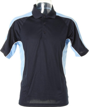 GameGear - Active Polo Shirt (Navy/Light Blue)