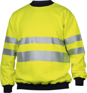 ProJob - Sweatshirt (marine/gelb)