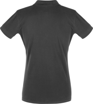 dark grey women's polo shirt