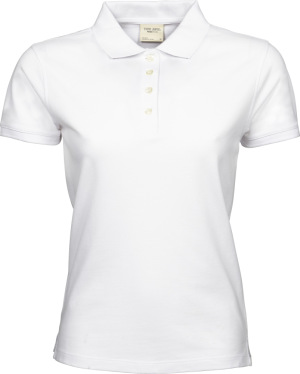 Tee Jays - Ladies Heavy Polo Piqué (White)