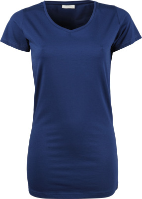 Tee Jays - Ladies Stretch Tee Extra Long (Indigo)