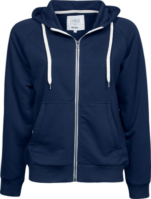 Tee Jays - Ladies Urban Zip Hoodie Jacket (Navy)