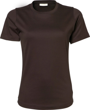 Tee Jays - Ladies Interlock T-Shirt (Chocolate)