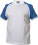 Clique - Raglan-T (weiß / royalblue)