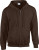 Gildan - Heavy Blend™ Adult Full Zip Hooded Sweatshirt (Dark Chocolate)