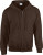 Gildan - Heavy Blend™ Full Zip Hooded Sweatshirt (Dark Chocolate)