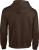 Gildan - Heavy Blend™ Full Zip Hooded Sweatshirt (Dark Chocolate)