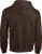 Gildan - Heavy Blend™ Adult Full Zip Hooded Sweatshirt (Dark Chocolate)