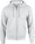 Gildan - Heavy Blend™ Full Zip Hooded Sweatshirt (Ash (Heather))