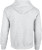 Gildan - Heavy Blend™ Full Zip Hooded Sweatshirt (Ash (Heather))