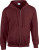 Gildan - Heavy Blend™ Full Zip Hooded Sweatshirt (Maroon)