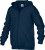 Gildan - Heavy Blend™ Youth Full Zip Hooded Sweatshirt (Navy)