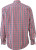 James & Nicholson - Men's Checked Shirt (navy/red-navy-white)