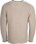 James & Nicholson - Men's Traditional Knitted Jacket (beige/anthracite melange/red)