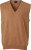 James & Nicholson - Men's V-Neck Pullunder (camel)