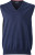 James & Nicholson - Men's V-Neck Pullunder (navy)