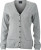 James & Nicholson - Ladies' Cardigan (light-grey-melange)