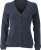 James & Nicholson - Damen Cardigan (navy-melange)