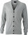 James & Nicholson - Men's Cardigan (light-grey-melange)