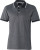 James & Nicholson - Men's Piqué Polo bicolor (black/white)