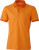 James & Nicholson - Herren Jersey Heather Polo (orange-melange/dark-orange)