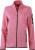 James & Nicholson - Ladies' Knitted Fleece Jacket (pink-melange/off-white)