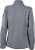 James & Nicholson - Ladies' Knitted Fleece Jacket (dark-grey-melange/silver)
