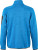 James & Nicholson - Men's Knitted Fleece Jacket (royal-melange/red)