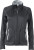 James & Nicholson - Damen Stretchfleece Jacke (black/silver)