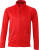 James & Nicholson - Men‘s Stretch Fleece Jacket (light-red/chili)