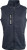 James & Nicholson - Ladies' Knitted Fleece Vest (dark grey melange/silver)
