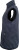 James & Nicholson - Damen Strickfleece Weste mit Stehkragen (dark grey melange/silver)