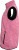 James & Nicholson - Damen Strickfleece Weste mit Stehkragen (pink melange/off white)