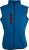 James & Nicholson - Ladies' Knitted Fleece Vest (royal melange/red)