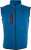 James & Nicholson - Men's Knitted Fleece Vest (royal melange/red)