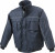 James & Nicholson - Workwear Jacket with Zip-Off Sleeves (navy/navy)