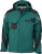 James & Nicholson - Workwear Winter Softshell Jacket (dark-green/black)