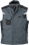 James & Nicholson - Workwear Winter Softshell Vest (carbon/black)