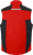 James & Nicholson - Workwear Winter Softshell Gilet (red/black)