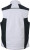 James & Nicholson - Workwear Winter Softshell Gilet (white/carbon)