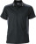 James & Nicholson - Herren Workwear Piqué Polo (black/carbon)