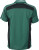 James & Nicholson - Men's Workwear Piqué Polo (dark green/black)