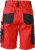James & Nicholson - Workwear Bermuda (red/black)
