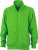 James & Nicholson - Sweatjacke mit Stehkragen (lime green)